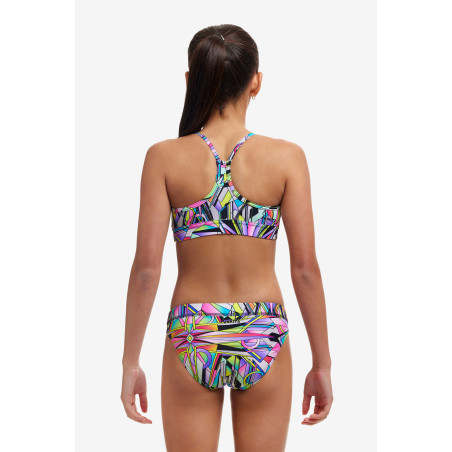 Funkita (6-14 ans) Scissor Kick Swim Crop Top Sports Brief 2 pieces - Maillot de bain Natation Fille 2 pieces | Les4Nages Funkita (6-14 ans) Scissor Kick Swim Crop Top Sports Brief 2 pieces - Maillot de bain Natation Fille 2 pieces | Les4Nages