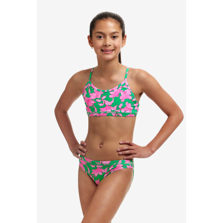 Funkita (6-14 ans) Blossom Fly Racerback 2 pieces - Maillot de bain Natation Fille 2 pieces | Les4Nages Funkita (6-14 ans) Blossom Fly Racerback 2 pieces - Maillot de bain Natation Fille 2 pieces | Les4Nages