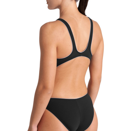 Arena ONE Next Black White - Maillot Natation Femme 1 piece | Les4Nages