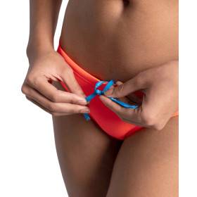 ARENA Free Brief R - Bright Coral Yellow - Bas 2 pièces