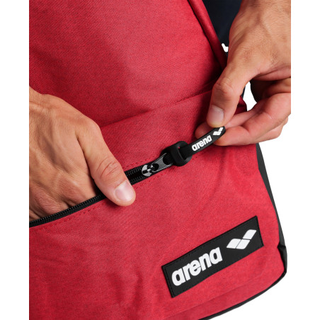ARENA Team BACKPACK 30 - Team Red Melange - Sac à Dos Natation, Sport et Piscine | Les4Nages