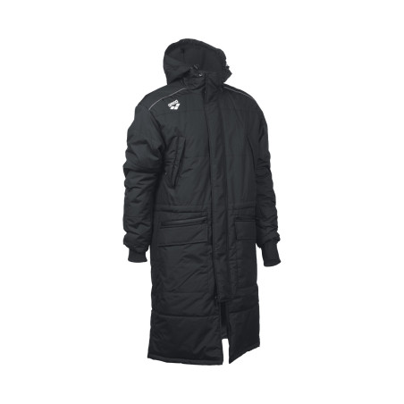Parka ARENA Team Solid Asphalt | Les4Nages Parka ARENA Team Solid Asphalt | Les4Nages