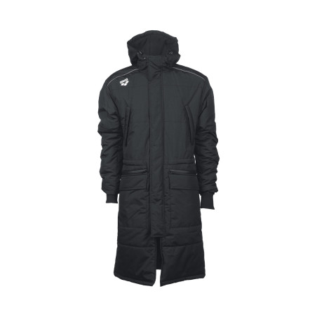 Parka ARENA Team Solid Asphalt | Les4Nages Parka ARENA Team Solid Asphalt | Les4Nages