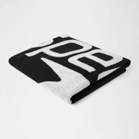 Speedo LOGO Towel Noir / Blanc - Serviette Natation