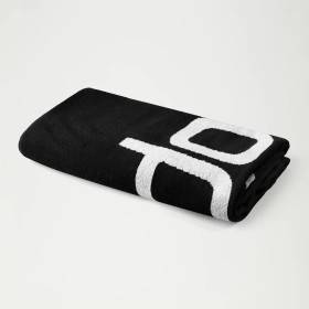 Speedo LOGO Towel Noir / Blanc - Serviette Natation