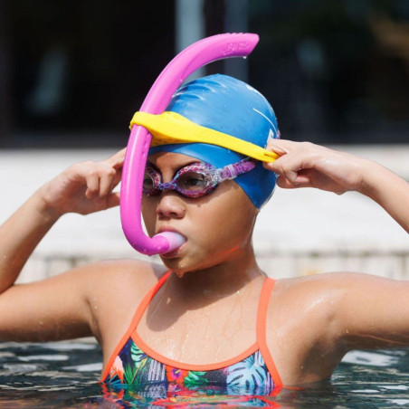FINIS Stability Snorkel JUNIOR Magical Magenta - Tuba Frontal Natation | Les4Nages FINIS Stability Snorkel JUNIOR Magical Magenta - Tuba Frontal Natation | Les4Nages