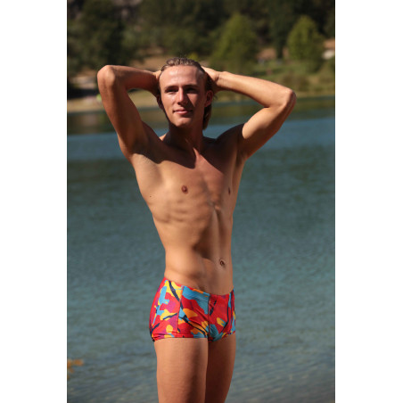 Mako Komorebi Shorty - Boxer Natation Homme | Les4Nages Mako Komorebi Shorty - Boxer Natation Homme | Les4Nages