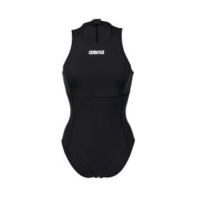 Maillot Water Polo Femme ARENA Noir TEAM SWIMSUIT WATERPOLO SOLID