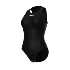 Maillot Water Polo Femme ARENA Noir TEAM SWIMSUIT WATERPOLO SOLID