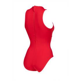 Maillot Water Polo Femme ARENA Rouge TEAM SWIMSUIT WATERPOLO SOLID