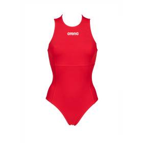 Maillot Water Polo Femme ARENA Rouge TEAM SWIMSUIT WATERPOLO SOLID