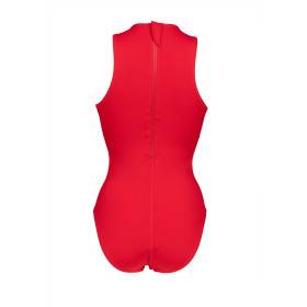 Maillot Water Polo Femme ARENA Rouge TEAM SWIMSUIT WATERPOLO SOLID