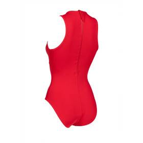 Maillot Water Polo Femme ARENA Rouge TEAM SWIMSUIT WATERPOLO SOLID