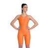 ARENA Powerskin ST NEXT Orange Teal (Edition Limitée) - Dos Ouvert - Combinaison Femme Natation