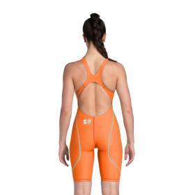 ARENA Powerskin ST NEXT Orange Teal (Edition Limitée) - Dos Ouvert - Combinaison Femme Natation