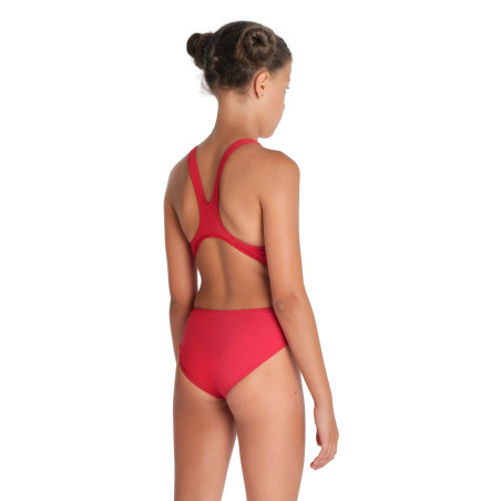 Arena Girls (6-14 ans) Team Swimsuit SOLID Swim Tech - Red- Maillot Fille Natation | Les4Nages Arena Girls (6-14 ans) Team Swimsuit SOLID Swim Tech - Red- Maillot Fille Natation | Les4Nages