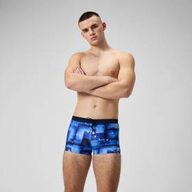 SPEEDO Valmiltion Aquashort Blue Navy - Boxer homme natation