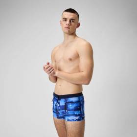 SPEEDO Valmiltion Aquashort Blue Navy - Boxer homme natation