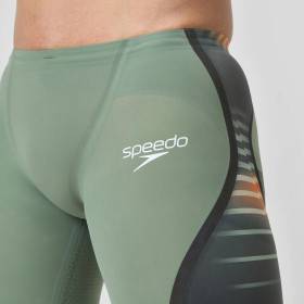 SPEEDO FastSkin LZR PURE INTENT 2.0 JAMMER - Green Orange - Jammer Natation Competition Homme