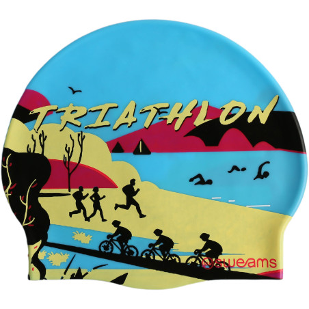 Bonnet SWEAMS TRIATHLON SPIRIT | Les4Nages