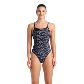 Arena ESCAPE Challenge Black Team Black - Maillot de bain femme
