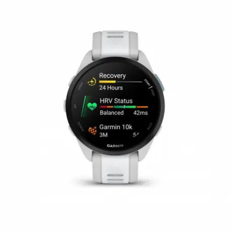 GARMIN Forerunner 165 Blanc - Gris clair - Montre GPS Running - EN STOCK | Les4Nages