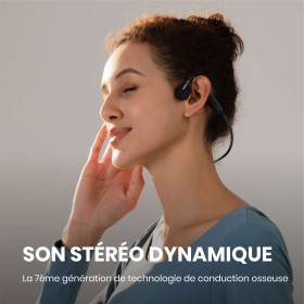 SHOKZ OPENMOVE Gris - Casque audio Bluetooth - EN STOCK 