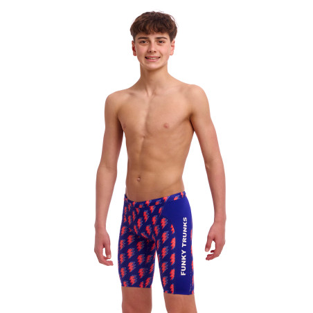 FUNKY TRUNKS (8-12 ans) Flash - Jammer Garçon Natation | Les4Nages FUNKY TRUNKS (8-12 ans) Flash - Jammer Garçon Natation | Les4Nages