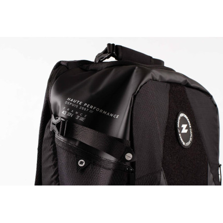 Sac à Dos de Transition ZEROD EVO+ Black Red - Sac Transition Triathlon | Les4Nages