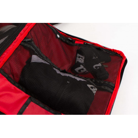 Sac à Dos de Transition ZEROD EVO+ Black Red - Sac Transition Triathlon | Les4Nages