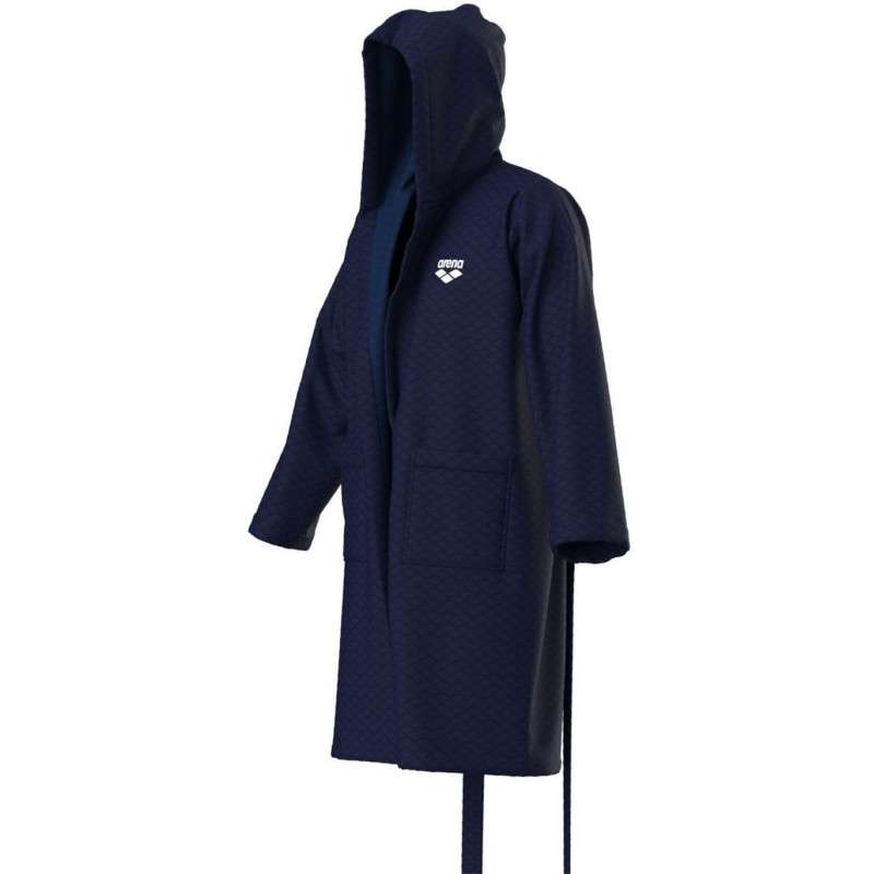 Peignoir ARENA LOSANGE ROBE NAVY - WHITE | Les4Nages