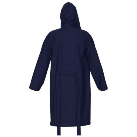 Peignoir ARENA LOSANGE ROBE NAVY - WHITE | Les4Nages