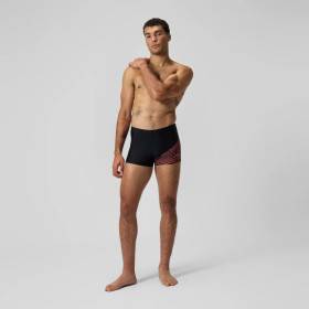 SPEEDO ECO MEDLEY logo Aquashort Black / Orange