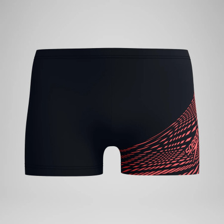 SPEEDO ECO MEDLEY logo Aquashort Black / Orange | Les4Nages