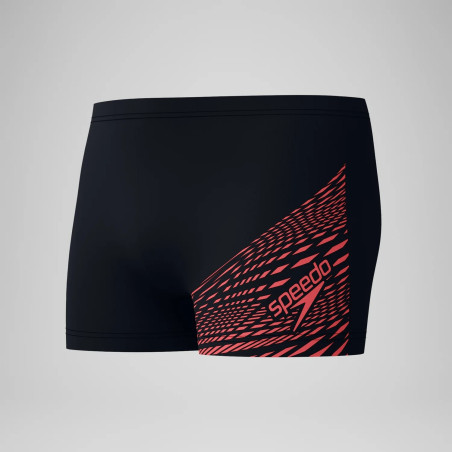 SPEEDO ECO MEDLEY logo Aquashort Black / Orange | Les4Nages