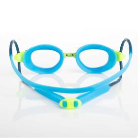 Zoggs PREDATOR JUNIOR BLUE LIME CLEAR - Lunettes natation enfants