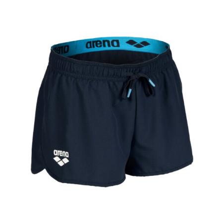 Arena WOMEN'S TEAM SHORT SOLID - NAVY - Short léger de sport | Les4Nages