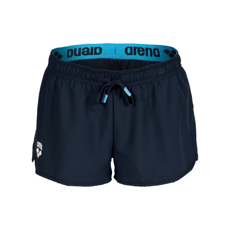 Arena WOMEN'S TEAM SHORT SOLID - NAVY - Short léger de sport | Les4Nages