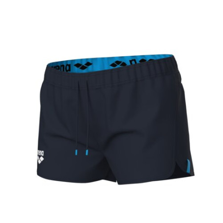 Arena WOMEN'S TEAM SHORT SOLID - NAVY - Short léger de sport | Les4Nages