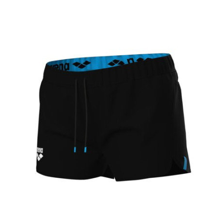 Arena WOMEN'S TEAM SHORT SOLID - BLACK - Short léger de sport | Les4Nages