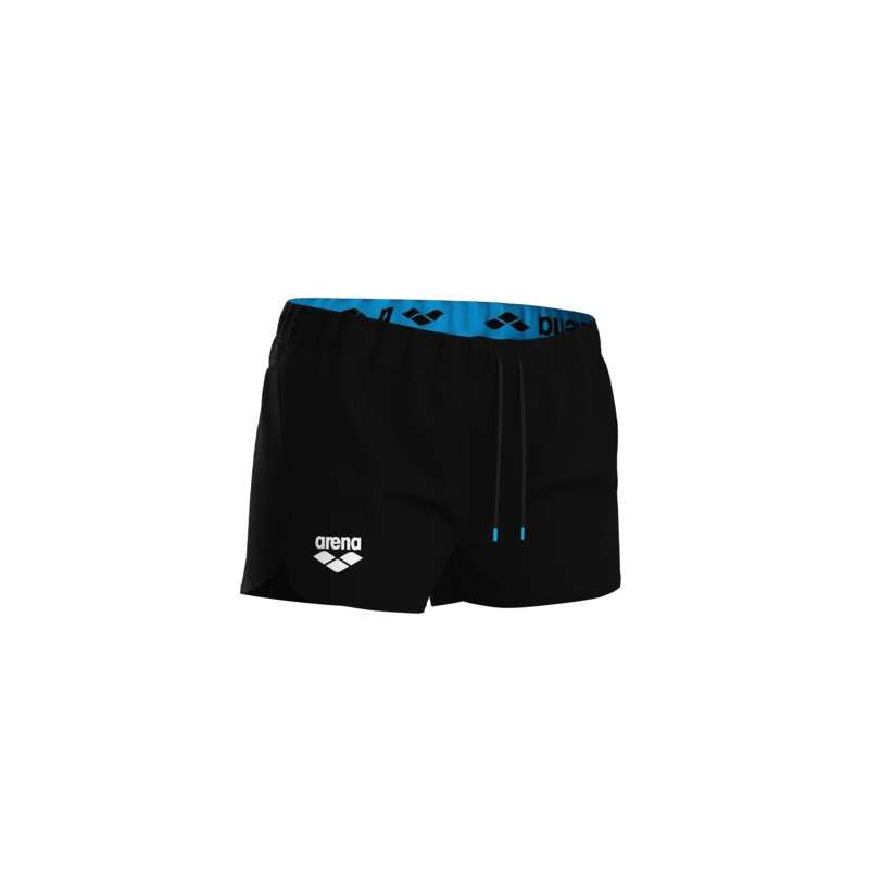 Arena WOMEN'S TEAM SHORT SOLID - BLACK - Short léger de sport | Les4Nages