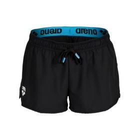 Arena WOMEN'S TEAM SHORT SOLID - BLACK - Short léger de sport