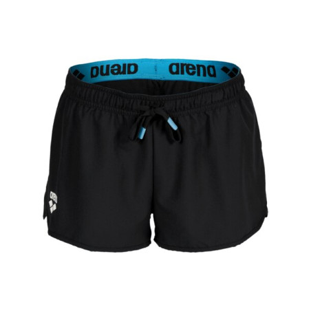 Arena WOMEN'S TEAM SHORT SOLID - BLACK - Short léger de sport | Les4Nages