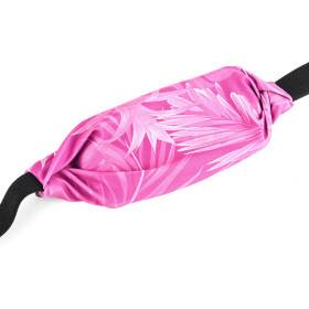 Ceinture RUSH Large Running Pocket - HAWAI PINK - Ceinture extensible porte gels, nutrition, telephone ...