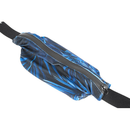 Ceinture RUSH Large Running Pocket - HAWAI BLUE - Ceinture extensible porte gels, nutrition, telephone ... | Les4Nages