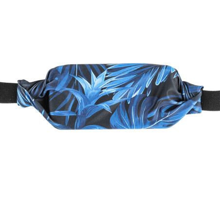 Ceinture RUSH Large Running Pocket - HAWAI BLUE - Ceinture extensible porte gels, nutrition, telephone ... | Les4Nages