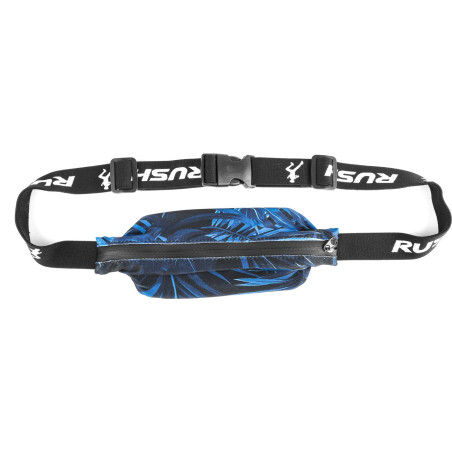 Ceinture RUSH Large Running Pocket - HAWAI BLUE - Ceinture extensible porte gels, nutrition, telephone ... | Les4Nages