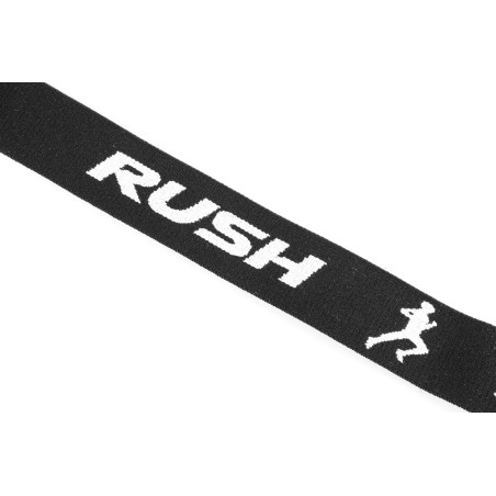 Ceinture RUSH Large Running Pocket - BLACK - Ceinture extensible porte gels, nutrition, telephone ... | Les4Nages