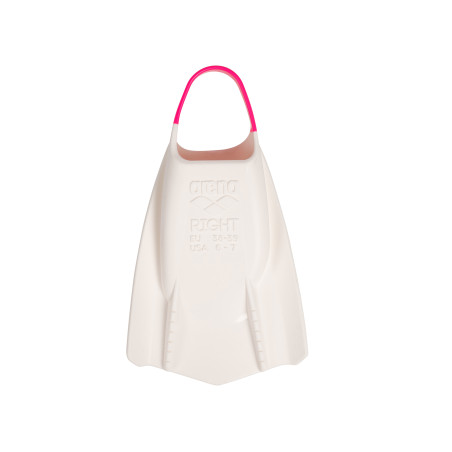 ARENA POWERFIN PRO II White Shocking Pink - Mini Palmes Natation & Piscine | Les4Nages