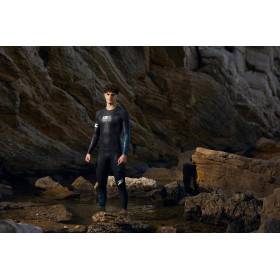 ZEROD ARCHI Homme - Black Blue - Combinaison Triathlon Homme